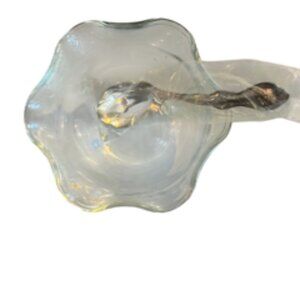 Vintage WM. Rogers & Son Condiment Bowl and Spoon